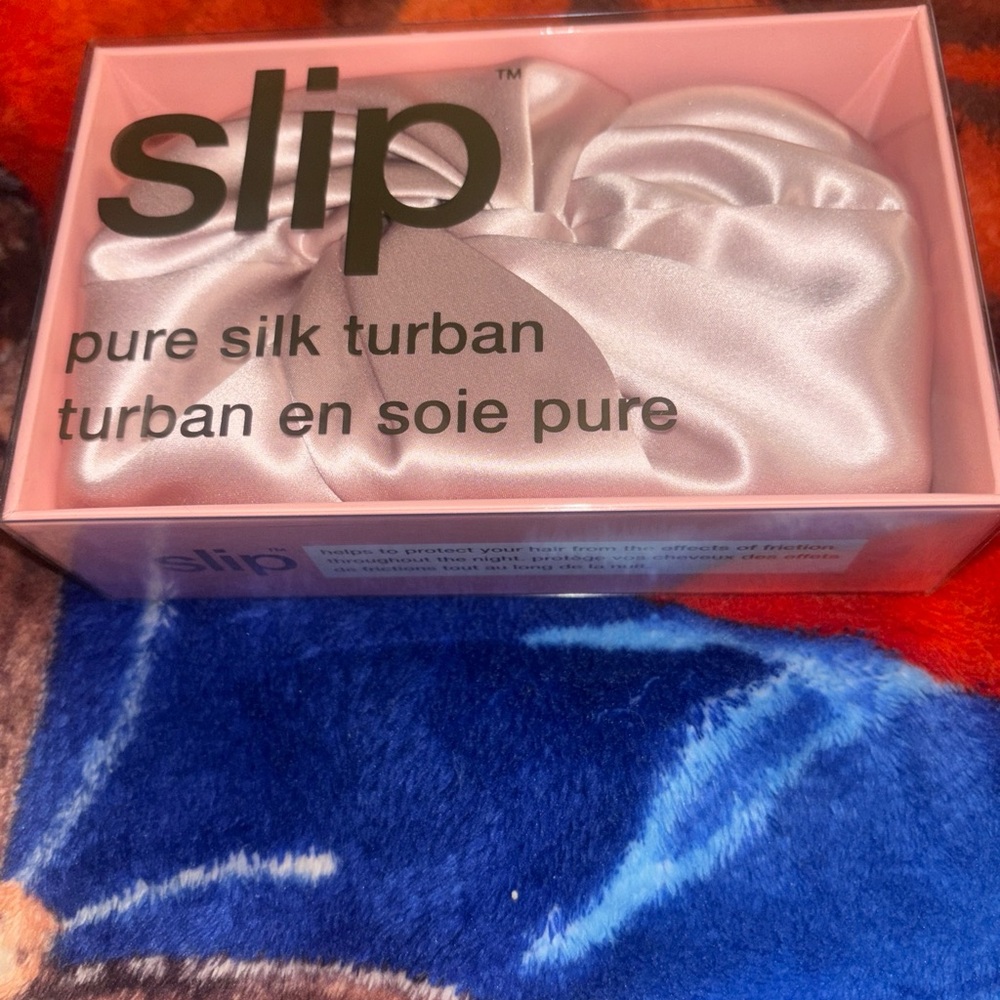SLIP Pure Silk Turban| 100% Mulberry Silk, Ultra Soft & Gentle on Hair,